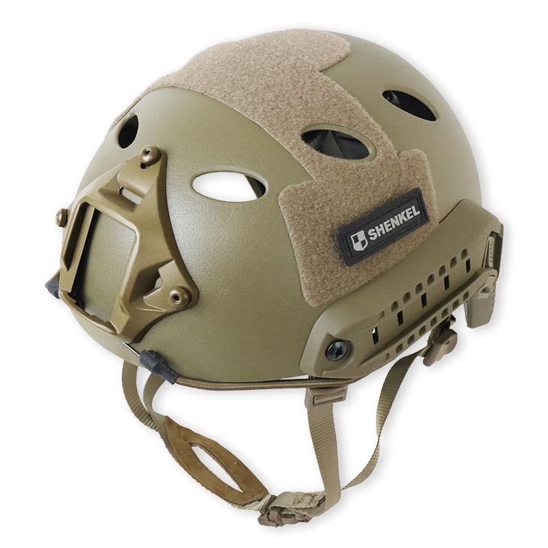 SHENKEL PJタイプ ヘルメット 4点式あご紐ヘルメット M/L SWAT FBI