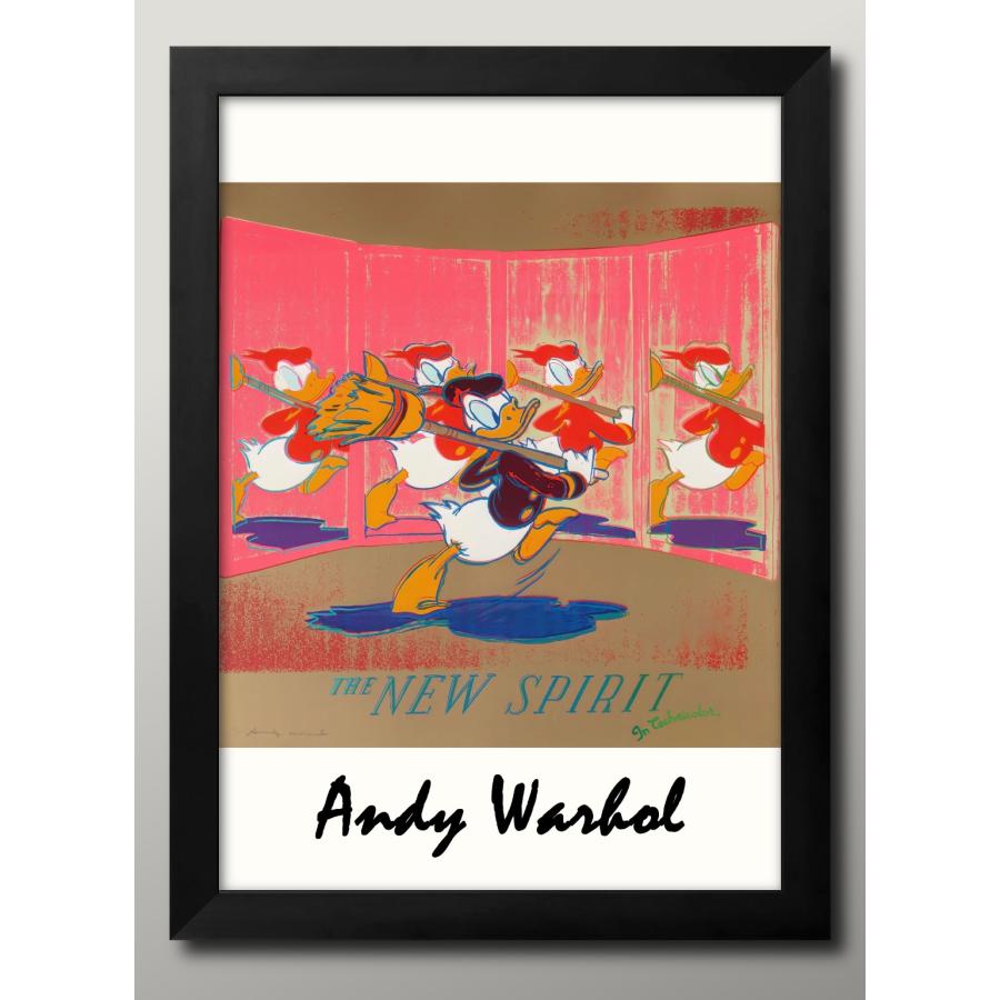 ポスター アンディ・ウォーホル Donald Duck ドナルドダック 絵画
