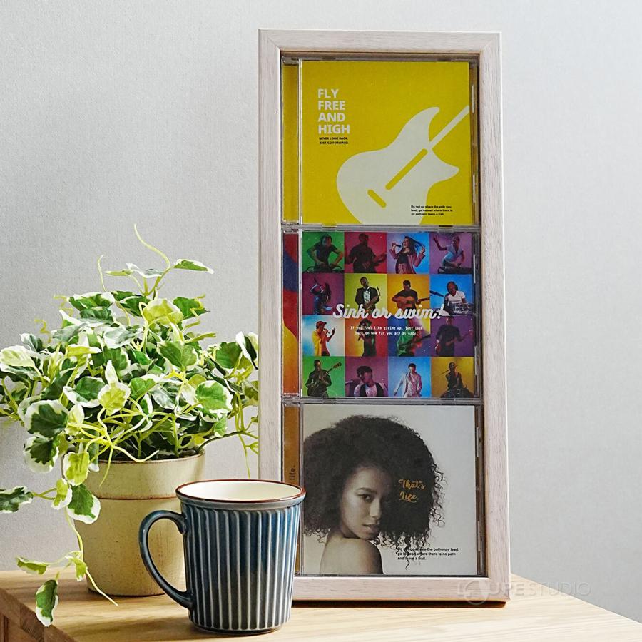 フレーム CDディスプレイフレーム CDケース3枚タイプ CD ジャケット