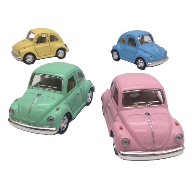 KinSMART ミニカー 1台売り ワーゲン ファニー クラシック ビートル