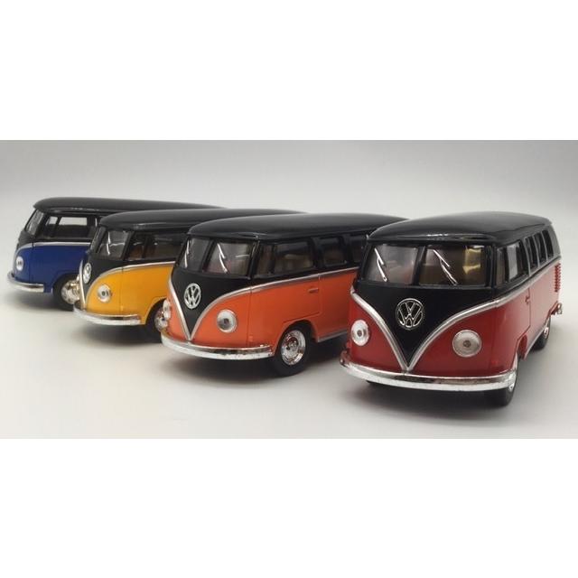 お得な4色コンプリートセット 1/32 ワーゲンバス ブラックトップ TYPE2