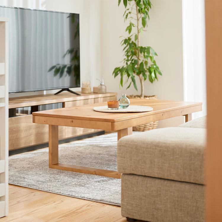 LOWYA（ロウヤ） テーブル ローテーブル 折りたたみテーブル センター