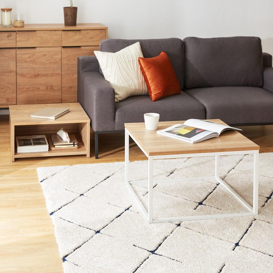 ネストテーブル テーブル ローテーブル 収納 2個 セット コンパクト 幅