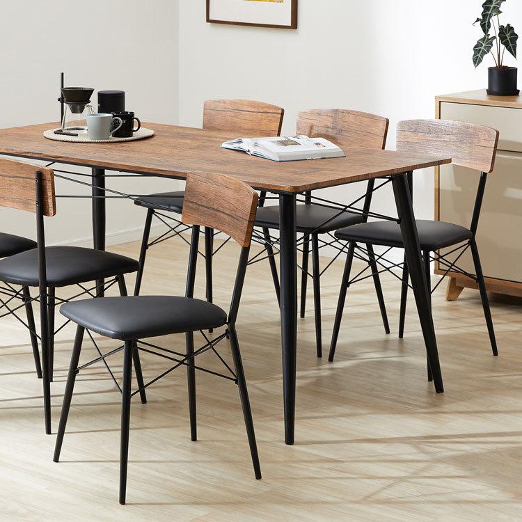 LOWYA（ロウヤ） ダイニングテーブルセット 6人掛け おしゃれ