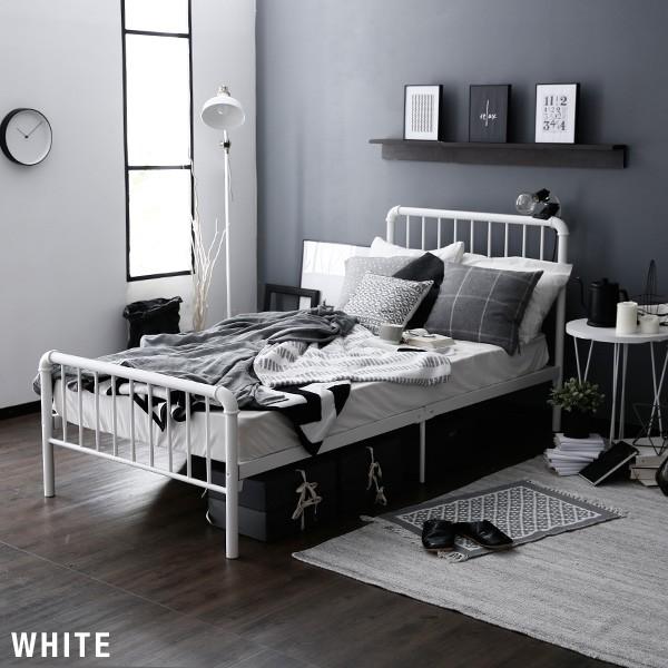 LOWYA（ロウヤ） ベッド シングル シングルベッド フレーム スチール