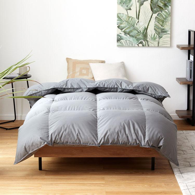 LOWYA（ロウヤ） 羽毛布団 掛け布団 150×210 シングルロング S 羽毛 冬