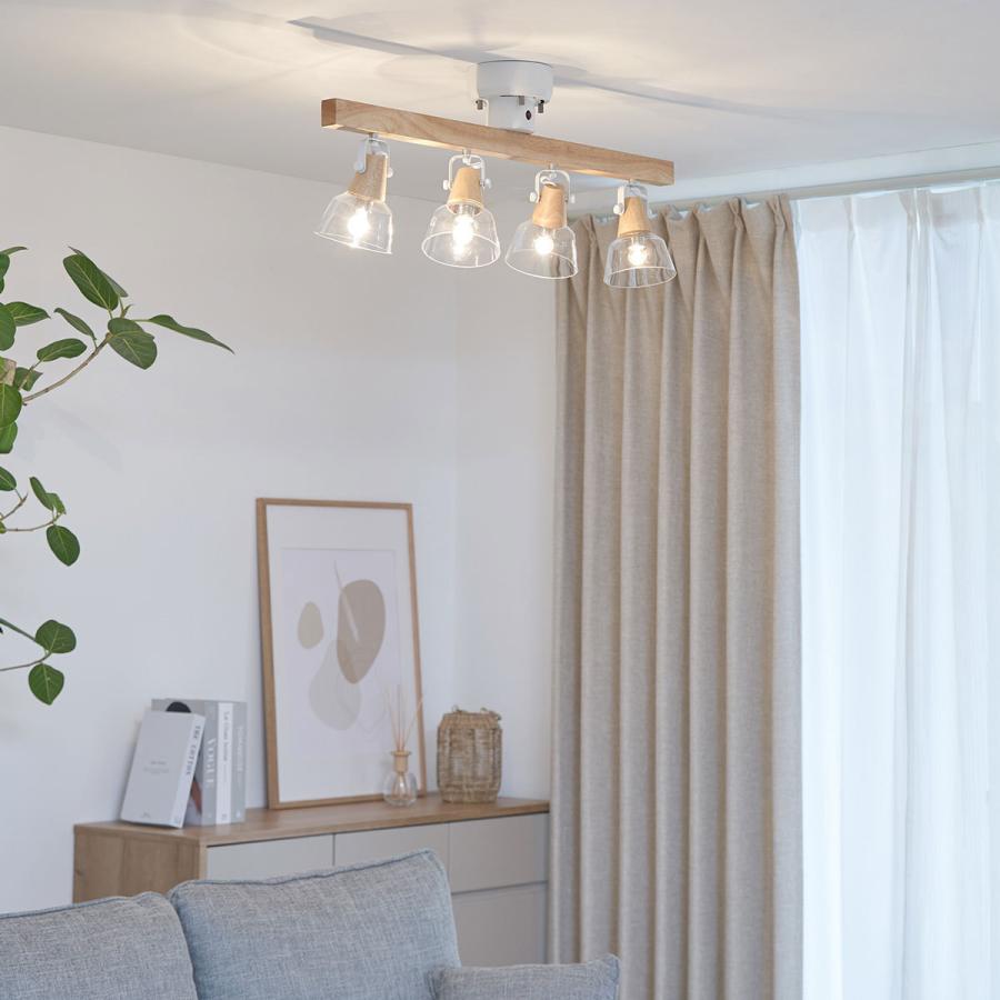 LOWYA（ロウヤ） スポットライト シーリングライト 4灯 LED対応