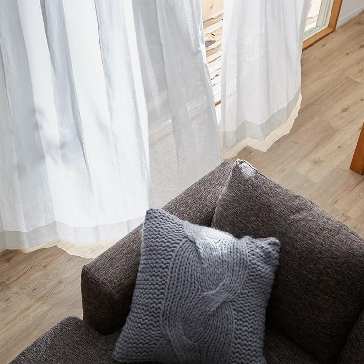 LOWYA（ロウヤ） カーテン 綿麻 リネン 国産 2枚組 コットンリネン