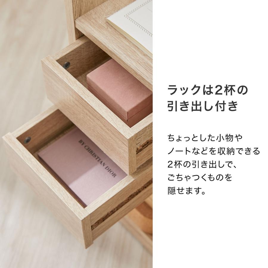 LOWYA（ロウヤ） パソコンデスク デスクセット 3点セット 幅120cm