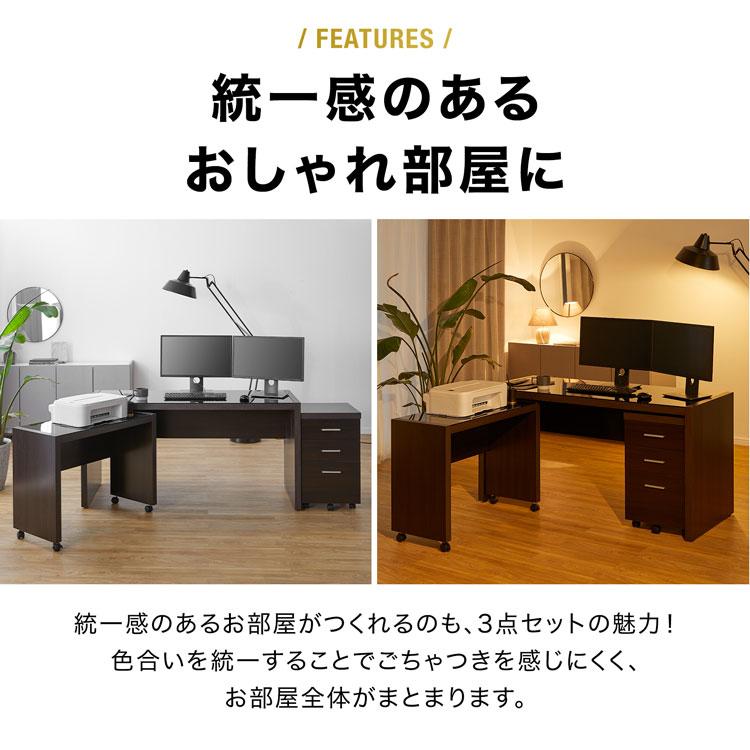 LOWYA（ロウヤ） デスク パソコンデスク 机 幅150cm ライティング