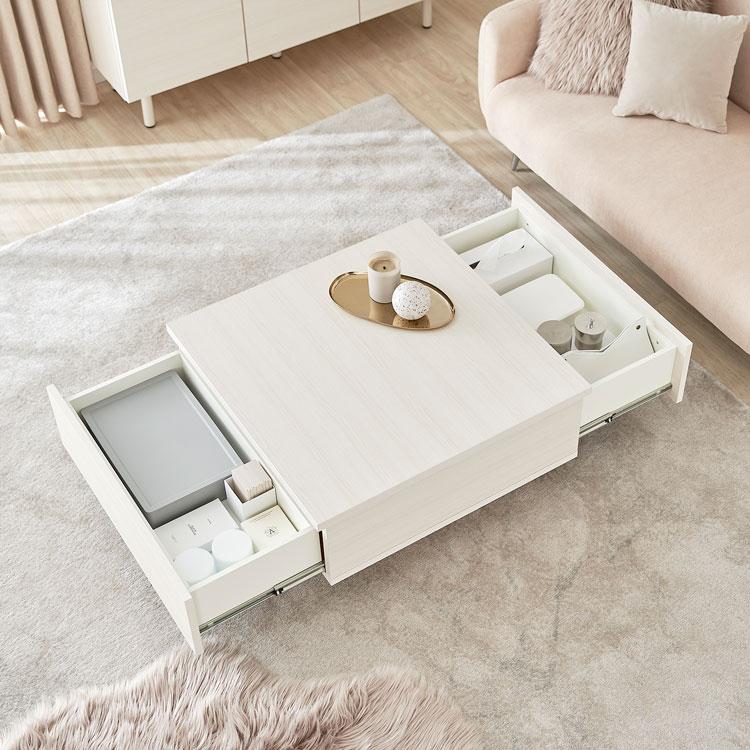 LOWYA（ロウヤ） 【7日営業日以内に出荷】正方形 幅70cm 木目調