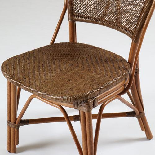 ラタンチェア ダイニングチェア ラウンジチェア 籐編み 完成品