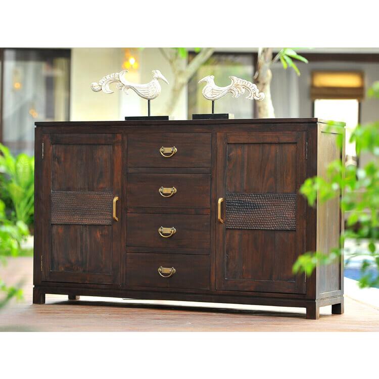 アジアン キャビネット アジアン家具 チェスト サイドボード 脚付