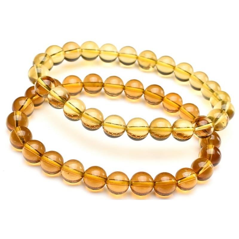 希少◇魔晶宙斯 ゼウスクォーツ(スモーキーシトリン) 7.5mm