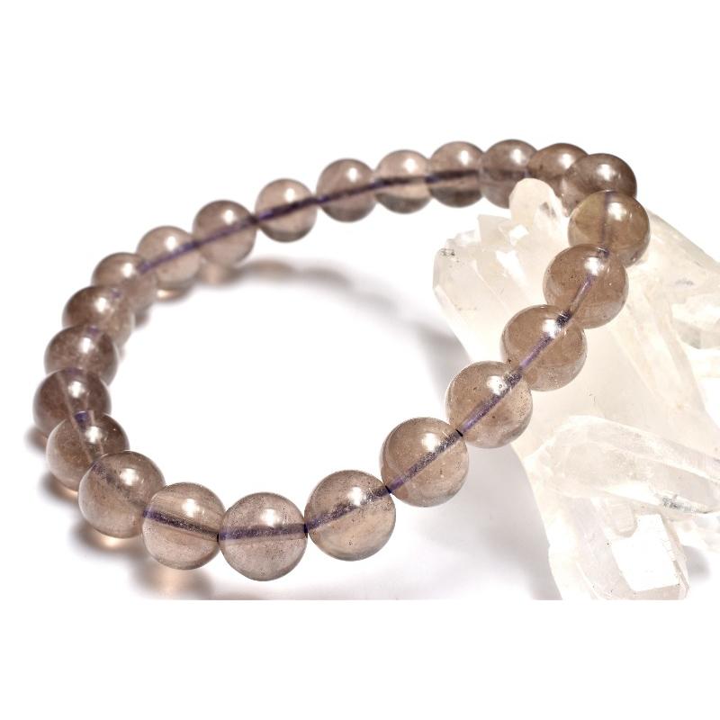 1点物】AAA☆希少パープル リビアングラス 8-8.5mm ブレスレット