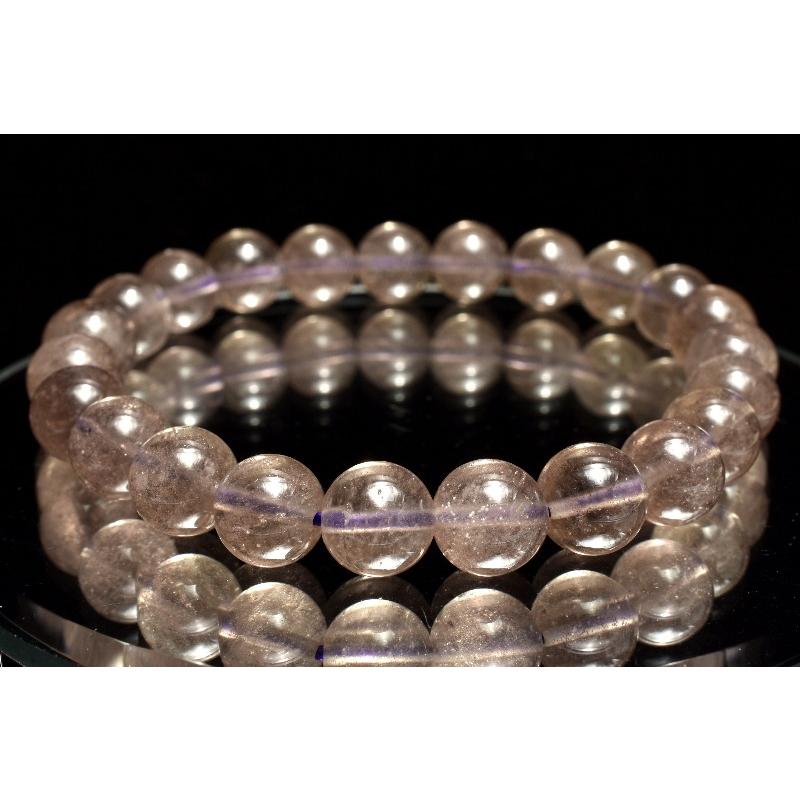 1点物】AAA☆希少パープル リビアングラス 8-8.5mm ブレスレット