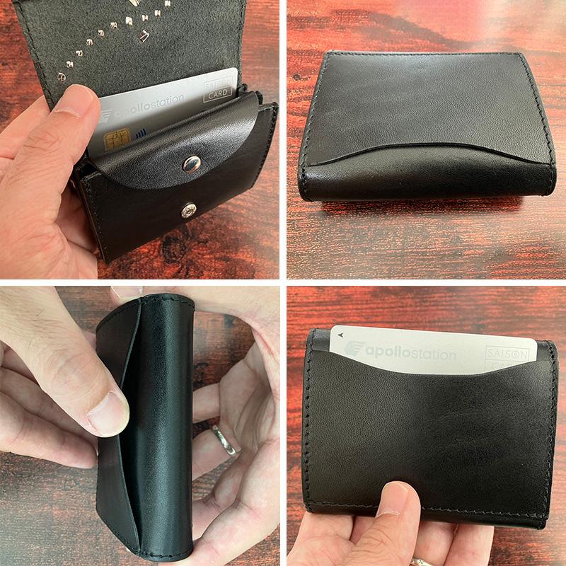 栃木レザー コンパクトウォレット タイプA スタッズカスタム 財布