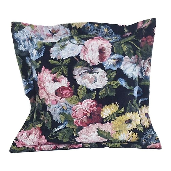 feiler（フェイラー） クッションカバー ミッドナイトガーデン 40cm