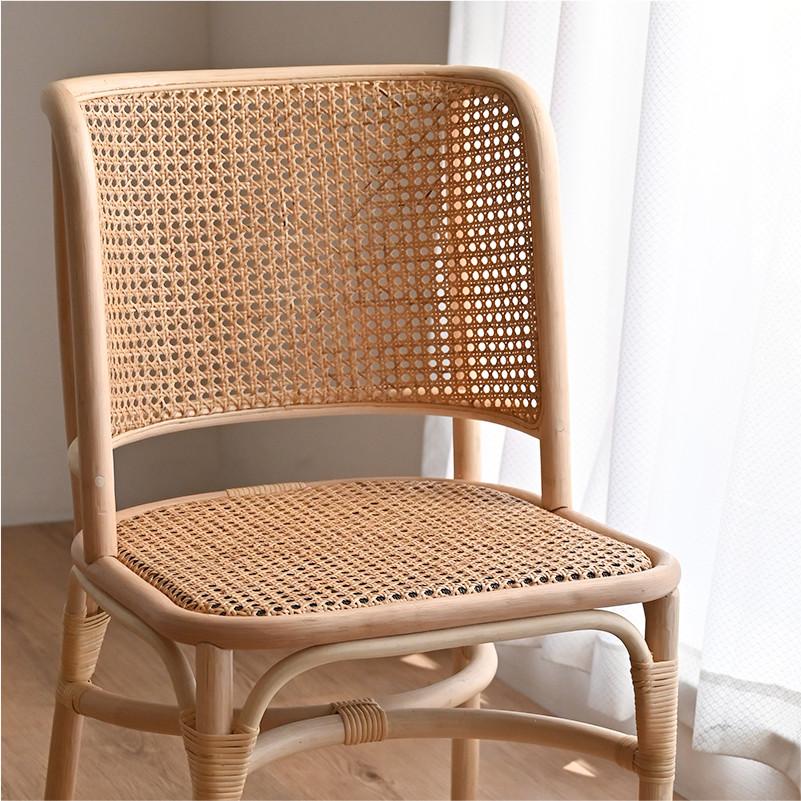 アジアン家具 ダイニングチェア ラタン クッション C380ND 爆買