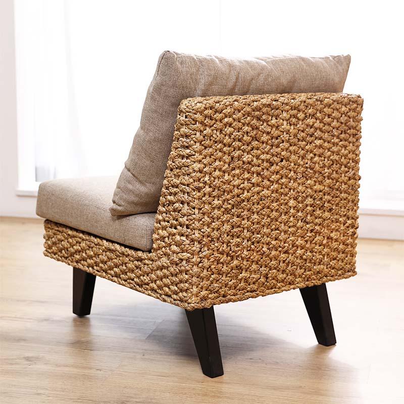 アジアン家具 ソファー 1人掛け ウォーターヒヤシンス ラタン バリ家具