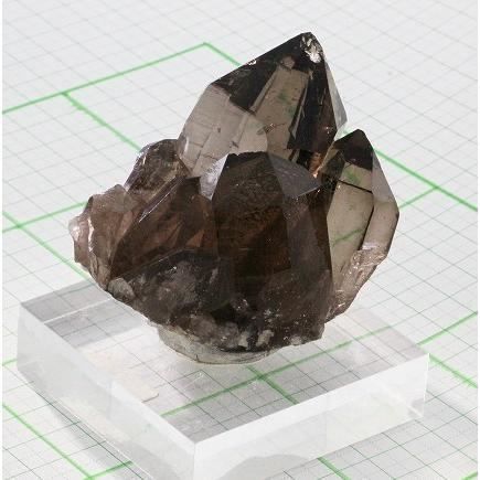 天然石 パワーストーン 水晶 鑑別書付き 天然クォーツ スモーキー
