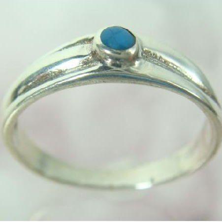 シルバーリング ターコイズ デザイン トルコ石 シルバー925 シルバー