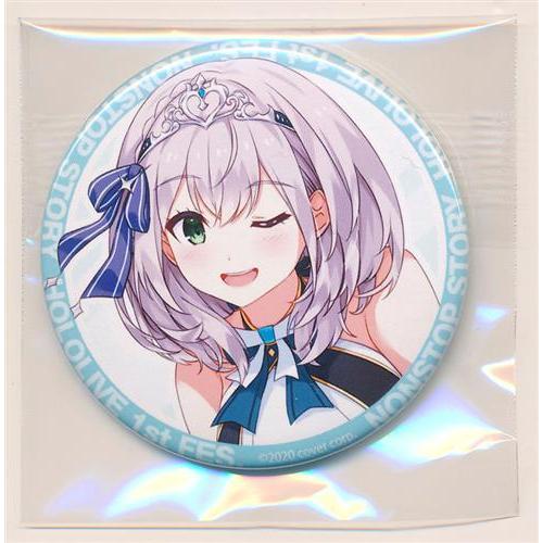 hololive ノンストップ缶バッジ 白銀ノエル 1st fes. ノンストップ