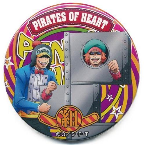 ONE PIECE 輩?YAKARA? 缶バッジ 第13弾 CIRCUS ペンギン&シャチ