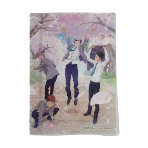 ハイキュー 春夏秋冬シリーズクリアファイル 音駒・梟谷 B