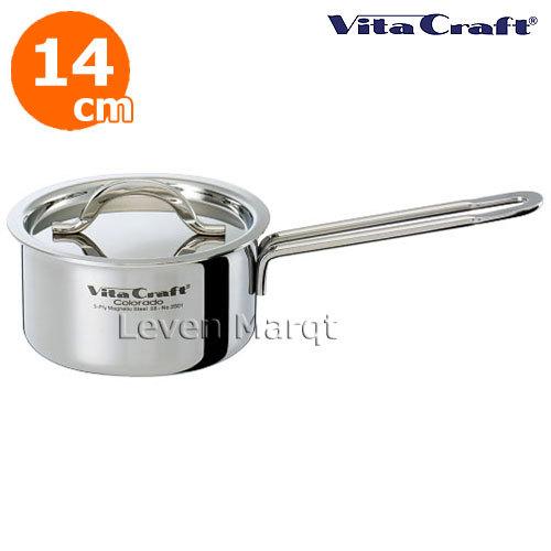 Vita Craft（ビタクラフト） コロラド 片手鍋 14cm No.2501 多重構造