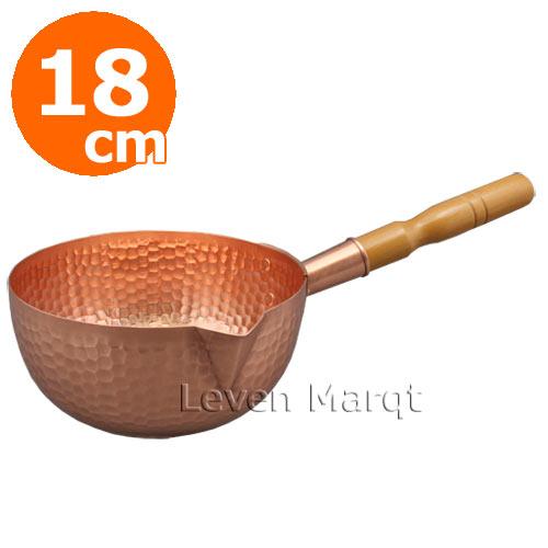 ボーズ鍋 銅製 18cm 丸底鍋/銅鍋/片手鍋 : リーベンマルクト Yahoo!店
