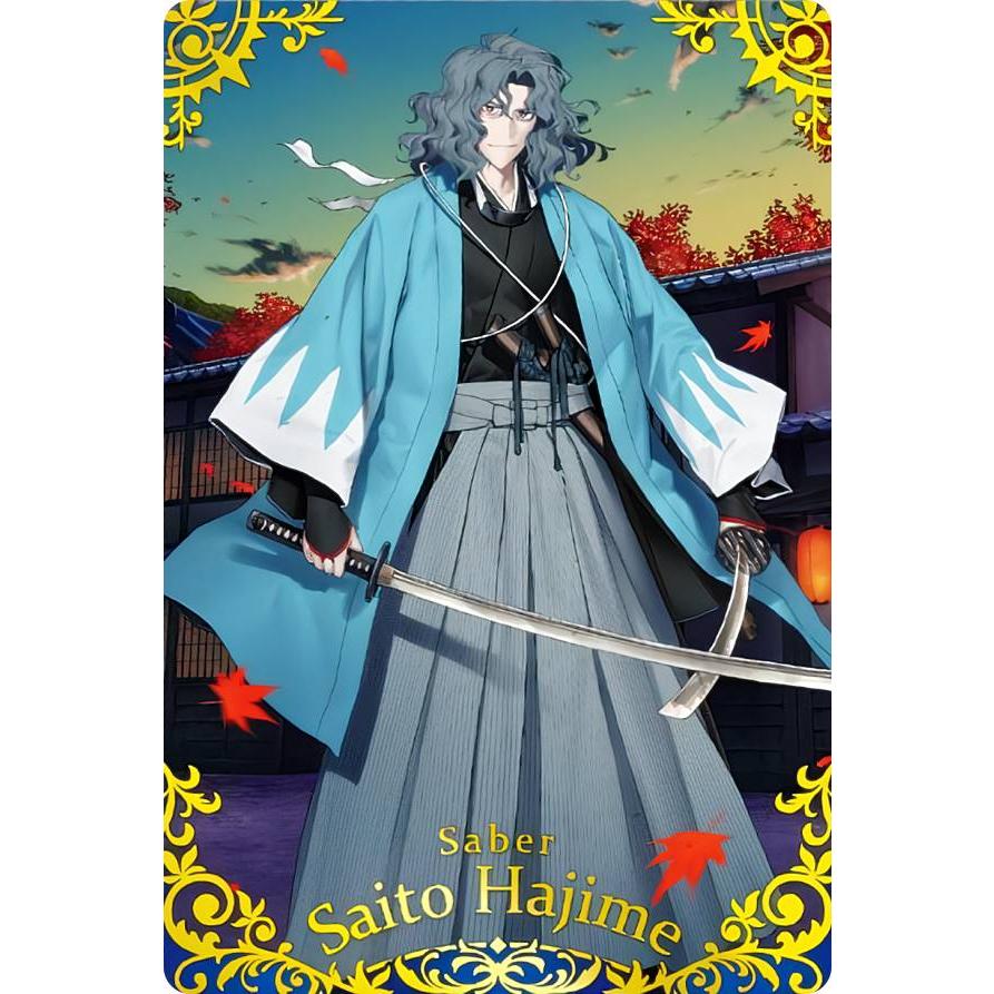 ST 18.セイバー/斎藤一】 Fate/Grand Order ツインウエハース特別弾