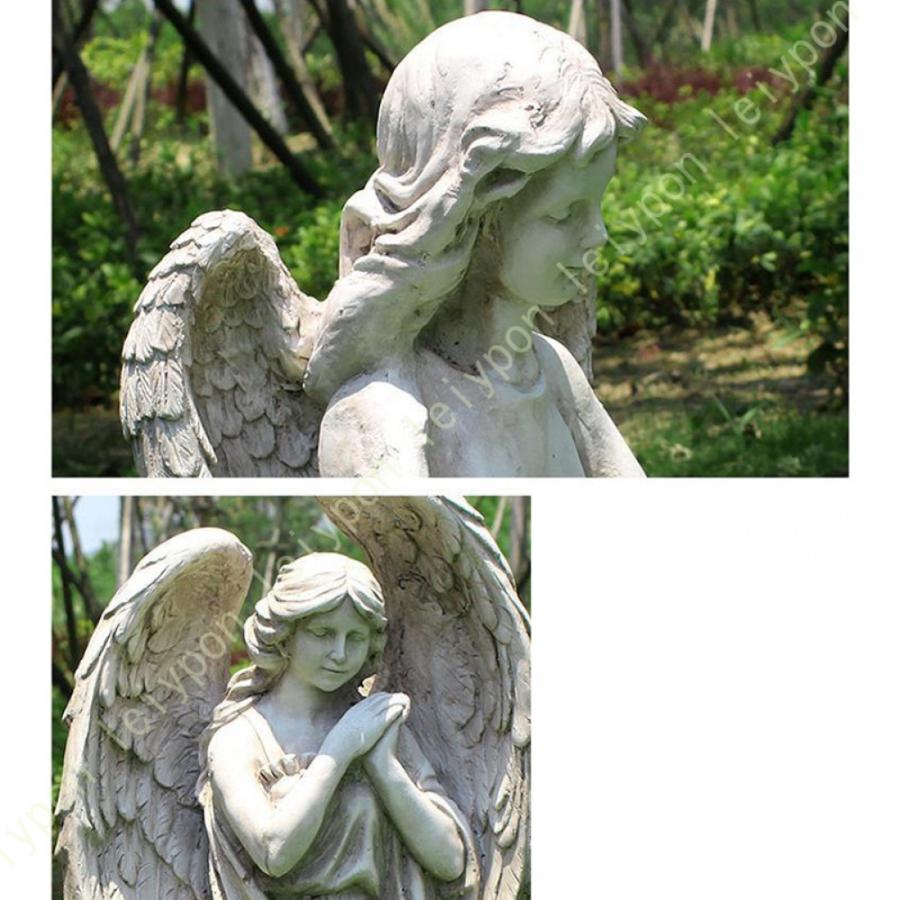 ガーデン像 天使 彫刻 かわいい 置物 オブジェ 庭 アート装飾