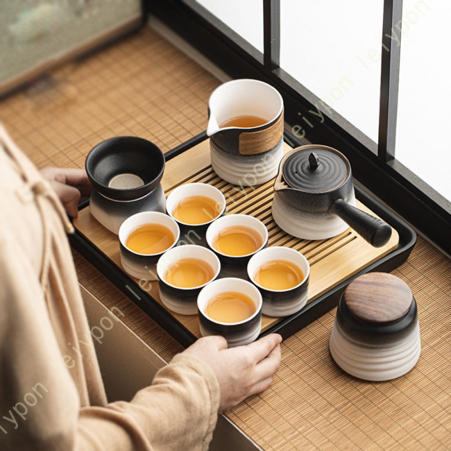 土瓶急須 湯呑み 茶敷セット 急須セット 湯呑みセット ペア おしゃれ