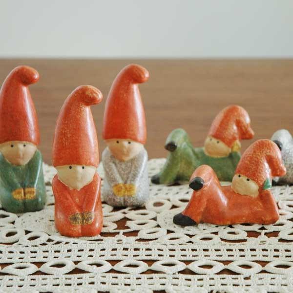 Lisa Larson（リサラーソン） Lazy Tomte (怠け者トムテ）トムテ