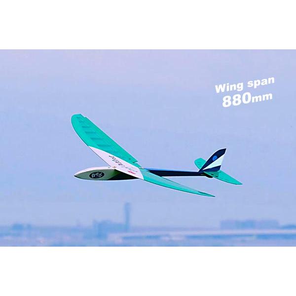 OK模型 OK PILOT マイクロRCグライダー クールミント バルサキット