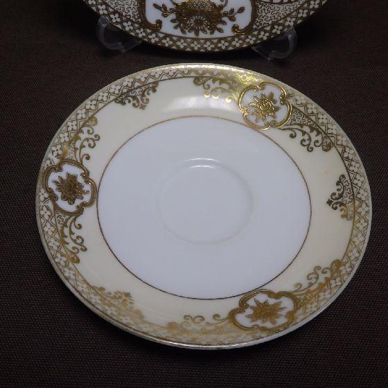 ノリタケ オールドノリタケ 金彩 コーヒーカップ＆ソーサー ケーキ皿