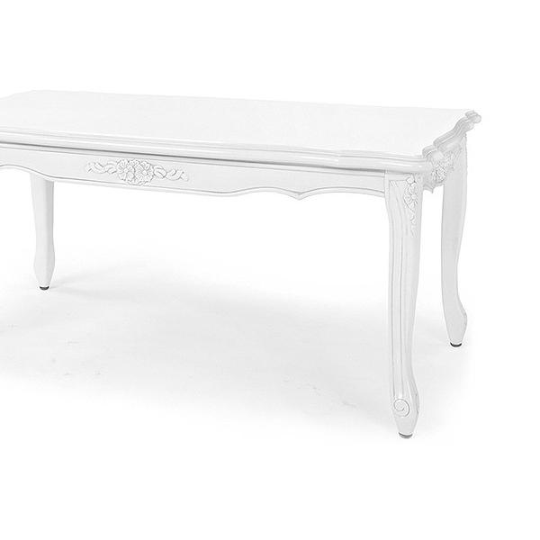 センターテーブル ローテーブル 猫脚 ロマンチック Fiore 幅100cm