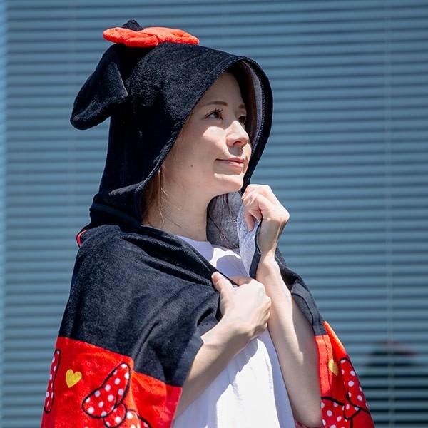 Disney（ディズニー） バスタオル フード付きコンパクトバスタオル