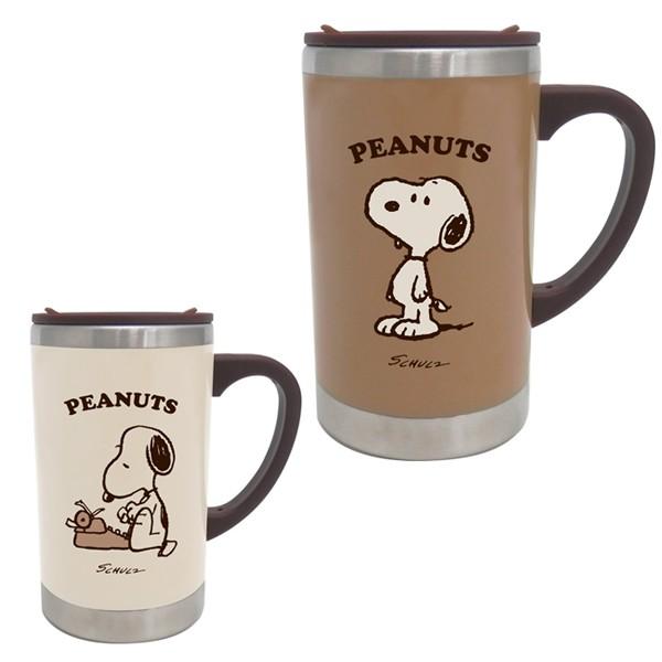 SNOOPY（スヌーピー） マグカップ 300ml ステンレス 保温 保冷 ふた