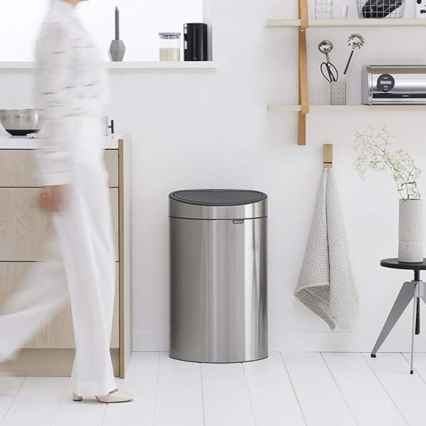 brabantia（ブラバンシア） ゴミ箱 タッチビン 40L FPPマットスチール