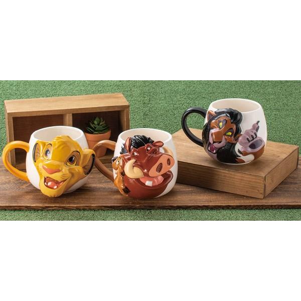 マグカップ 380ml シンバ ライオンキング フェイスマグ 磁器製