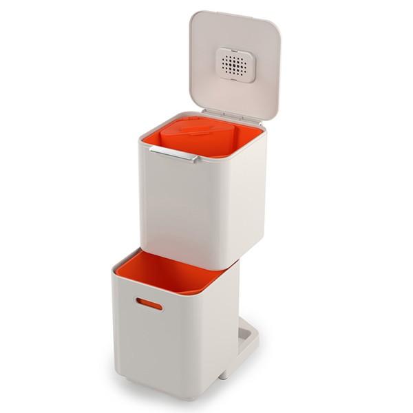 ゴミ箱 40L トーテムコンパクト 分別 2段 JosephJoseph ジョセフ