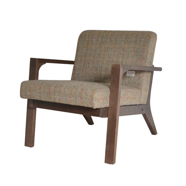 ソファ ハリスツイード HARRIS TWEED 1人掛け 幅68cm ソファー