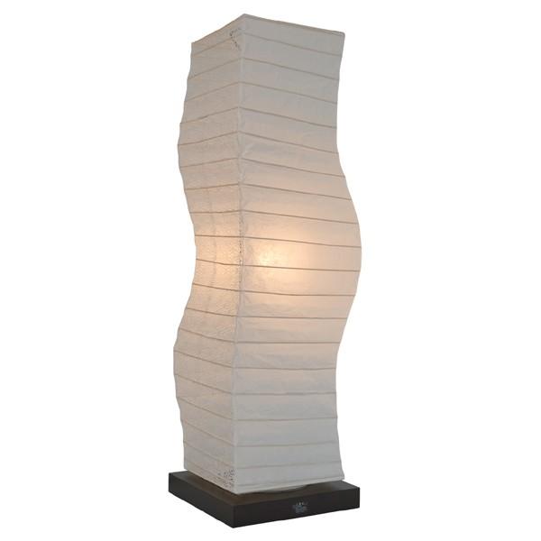 フロアライト 和紙 フロアランプ 揉み紙X麻葉白 （ フロアスタンド