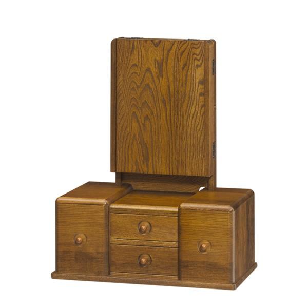 □在庫限り・入荷なし□ ドレッサー 卓上鏡 三面鏡 サティーナ 幅40.5