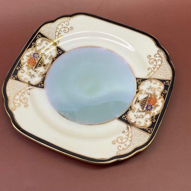 ノリタケ オールドノリタケ 金彩花柄 トリオ C&S コーヒーカップ