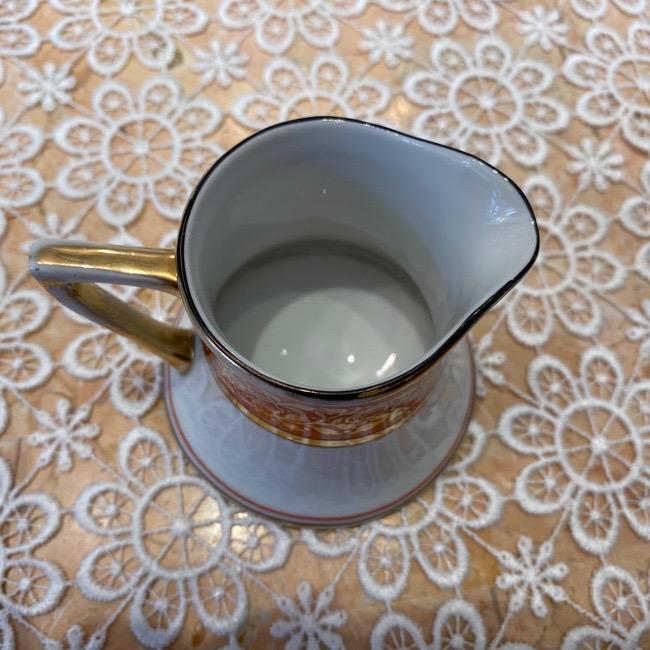 ノリタケ オールドノリタケ 東洋陶器 コクラ印 オレンジ 金彩花模様