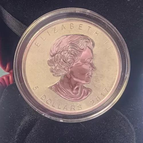 2017 1 オンス 150 周年記念プライベート カナダ シルバー メープル