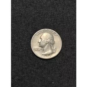 1973 ワシントン クォーター 25 セント 25C ミントマークなし 米国